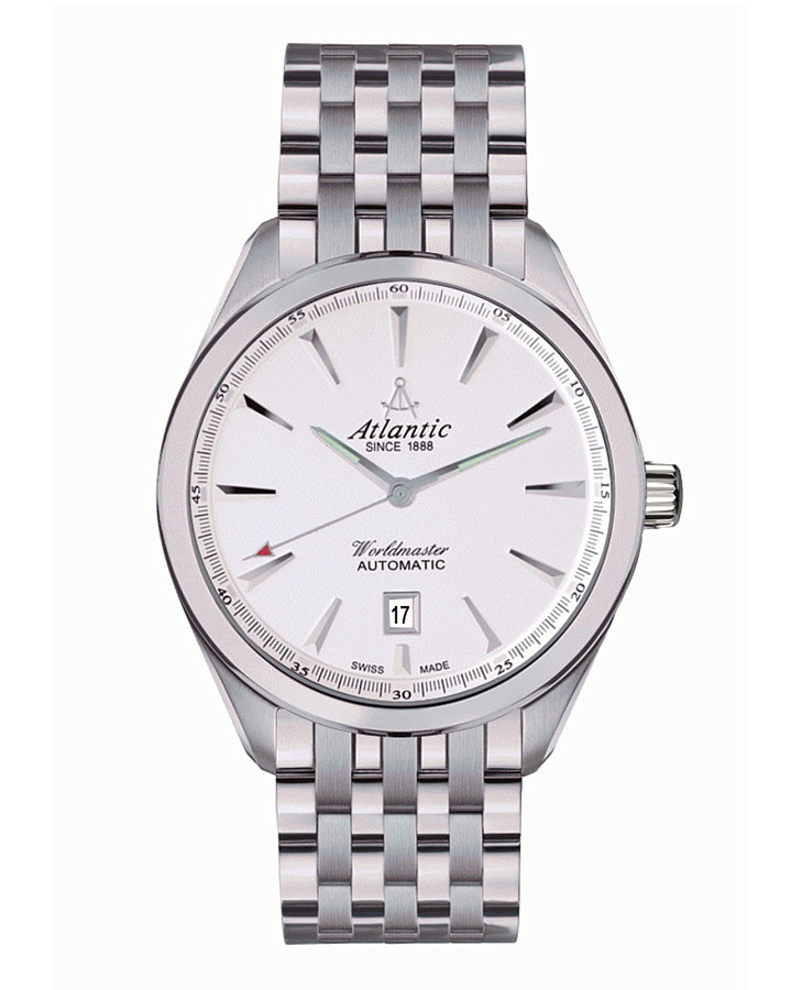 Часы Atlantic 53755.41.21 — мужские, белый
