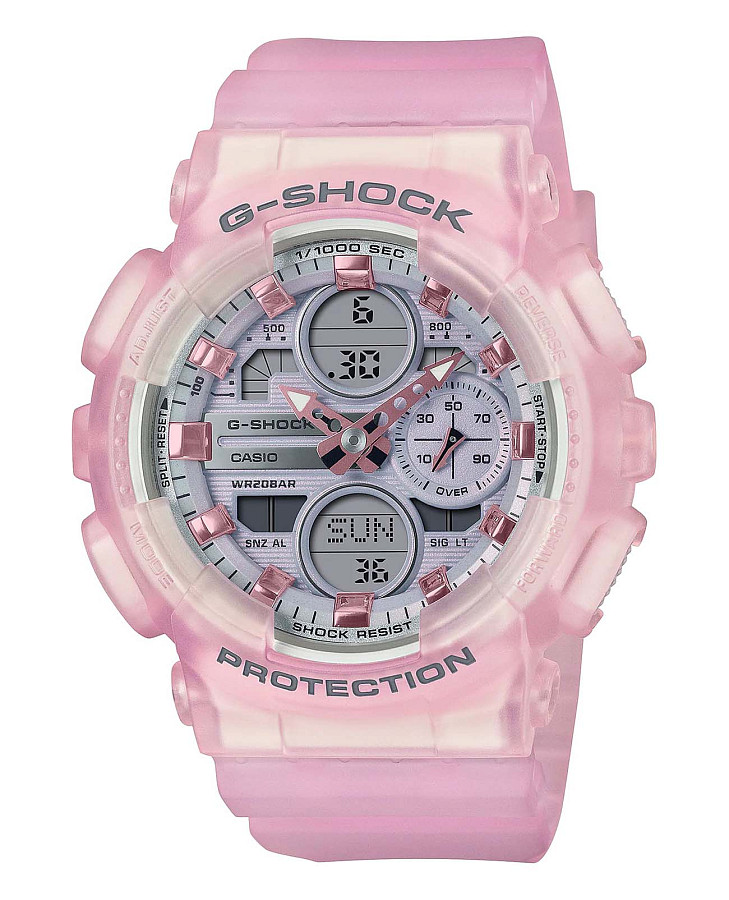 Часы Casio G-Shock GMA-S140NP-4ADR — женские, серебристый
