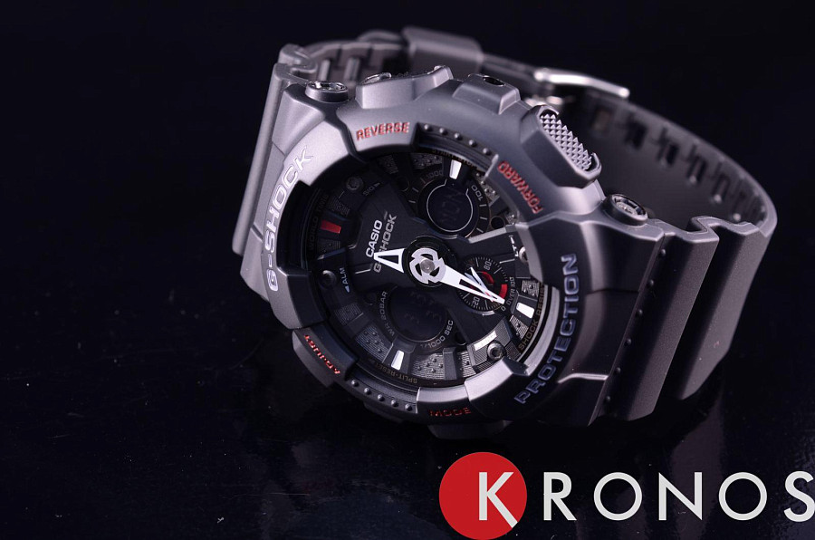 Часы Casio G-Shock GA-120-1A — электронные, пластик