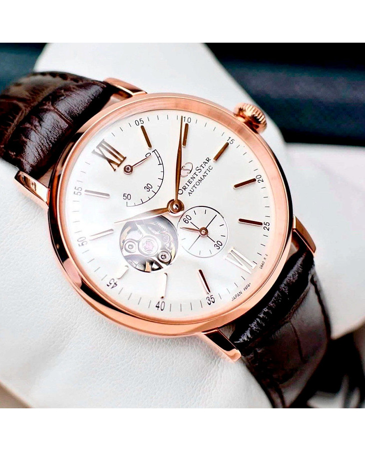 Часы Orient Star RE-AV0001S (RK-AV0001S) — серебристый, сталь металл