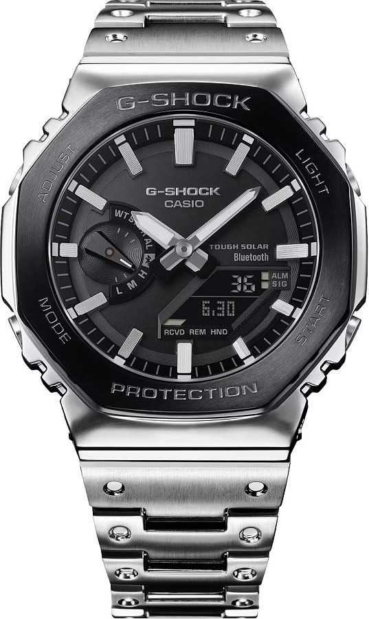 Часы Casio G-Shock GM-B2100BT-1A — нержавеющая сталь, мужские