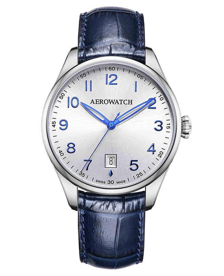 Часы Aerowatch Les Grandes Classiques 42997 AA01 — мужские, серебристый