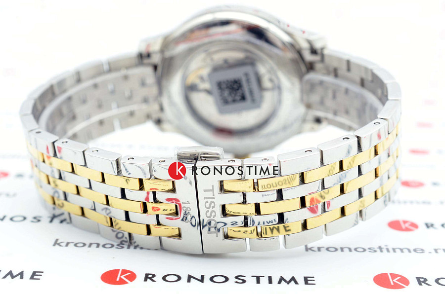 Часы Tissot Tradition Automatic Small Second T063.428.22.038.00 — белый, сталь металл