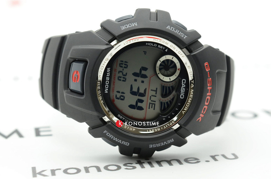 Часы Casio G-Shock G-2900F-1VER — сталь металл пластик, каучук
