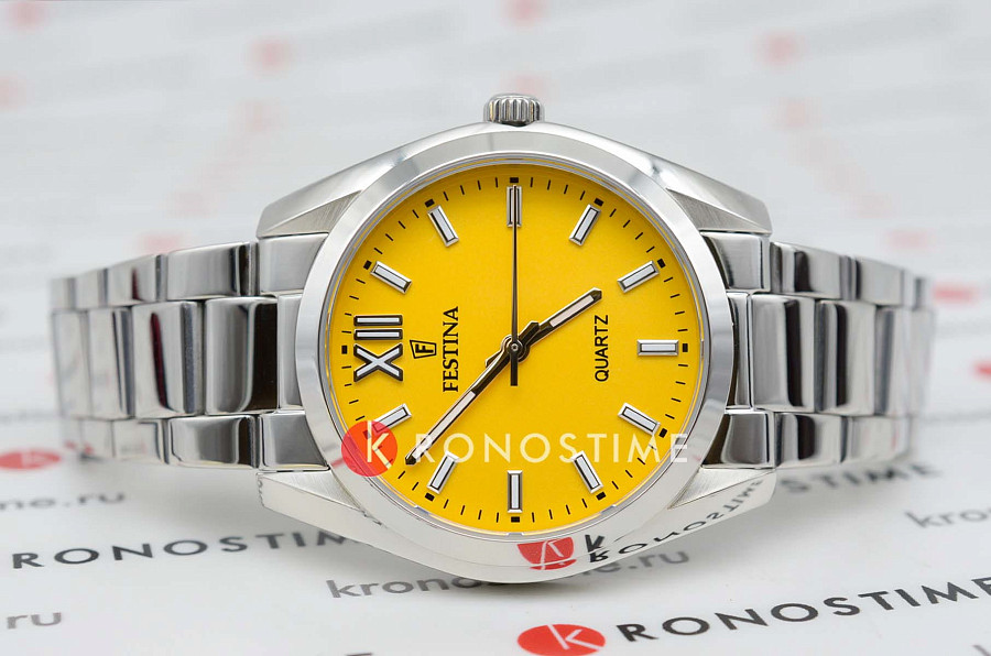 Часы Festina Alegria F20622/G — кварцевые, сталь металл