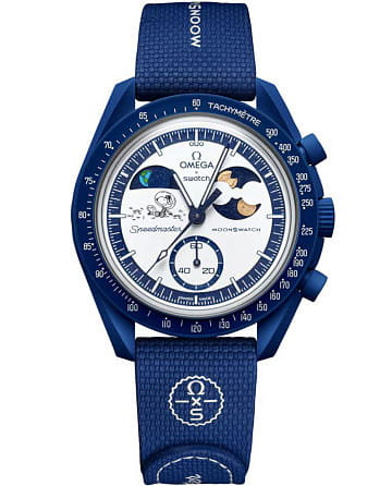 Swatch x Omega Bioceramic Moonswatch Mission to The SuperBlue Moonphase SO33N704L