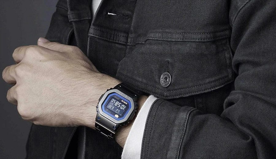 Часы Casio G-Shock MRG-B5000BA-1DR (MRG-B5000BA-1) — титан, Япония