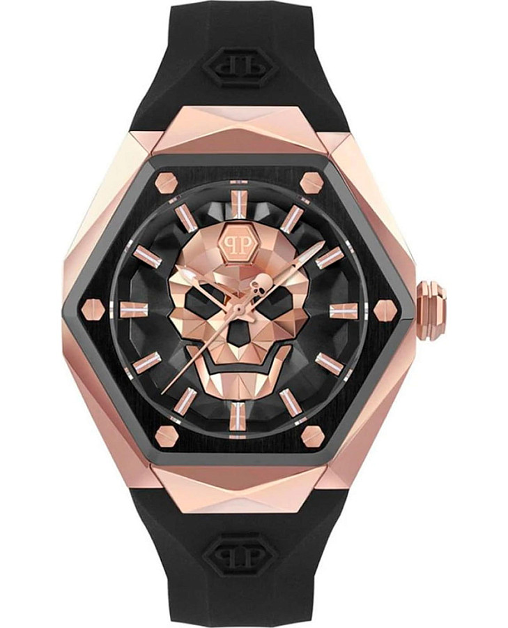 Часы Philipp Plein Skull Spikes PWPWA0224 — женские, черный