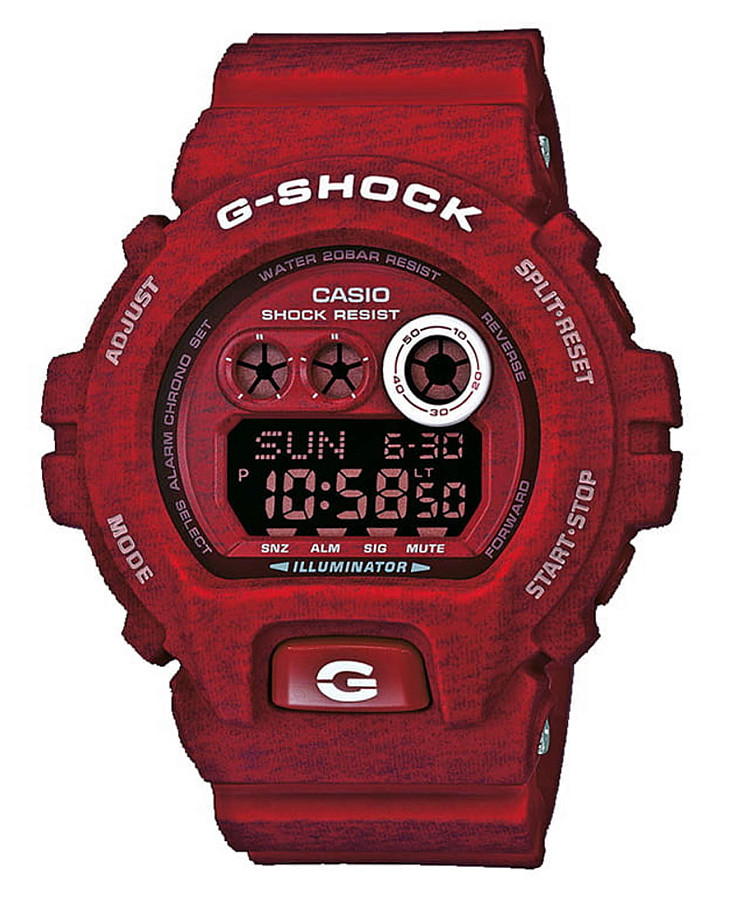 Часы Casio G-Shock GD-X6900HT-4ER — мужские, красный