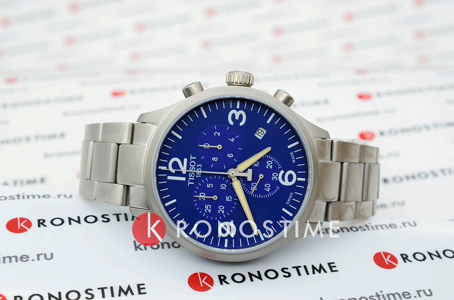Часы Tissot Chrono XL T116.617.11.047.00 — 18-каратное желтое золото, мужские