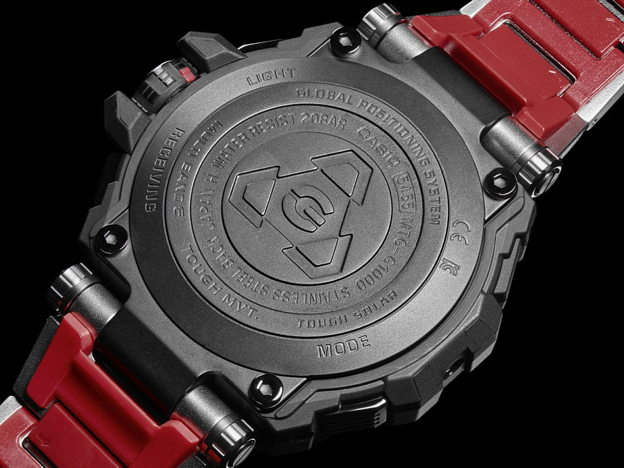 Часы Casio G-Shock Premium MTG-G1000RS-1A — черный, сталь