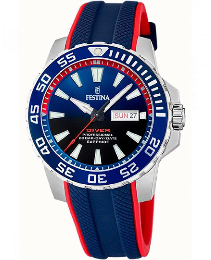 Часы Festina The Originals F20662/1 — мужские, синий