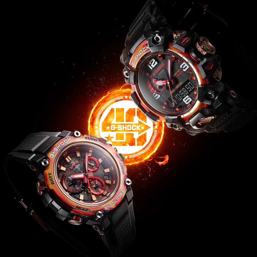 Часы Casio G-Shock Premium MTG-B3000FR-1A — артикул MTG-B3000FR-1A, мужские