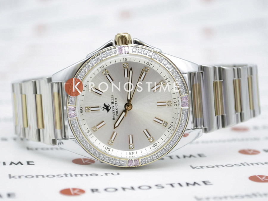 Часы Beverly Hills Polo Club BP3587C.530 — кварцевые, сталь металл