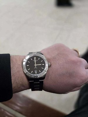 Фото покупателя: Швейцарские наручные часы Tissot PR 100 Sport Gent T101.610.11.051.00 с хронографом