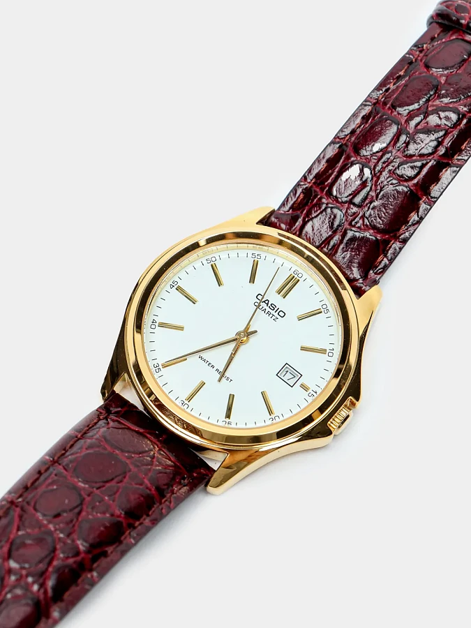 Часы Casio Collection MTP-1183Q-7ADF (MTP-1183Q-7A) — мужские, кожаный