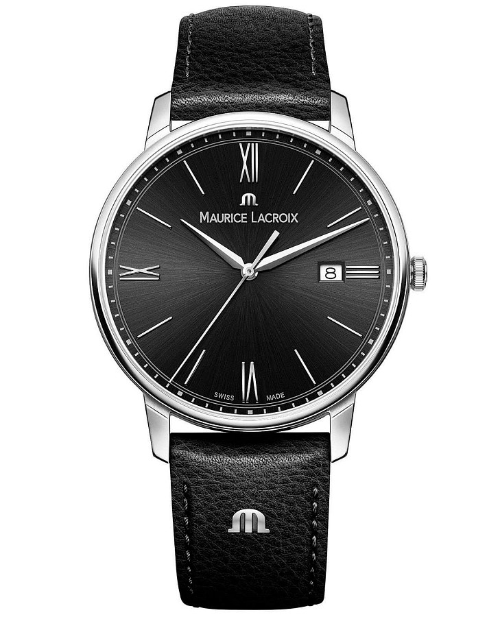 Часы Maurice Lacroix Eliros Date EL1118-SS001-310-1 — мужские, черный