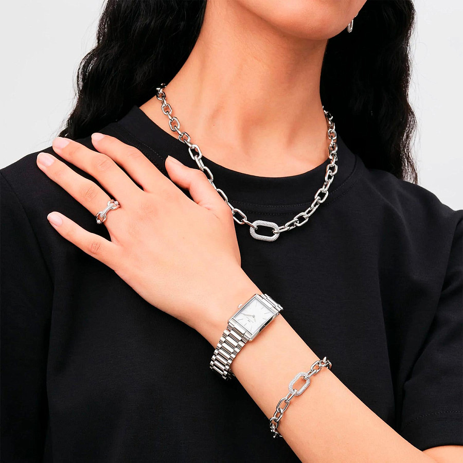 Часы Daniel Wellington Bound 3-Link Silver DW00100700 — артикул DW00100700