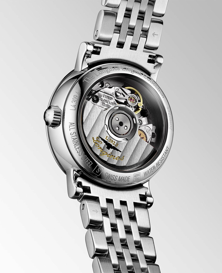 Часы Longines Elegant Collection L4.309.4.12.6 — сталь металл, Швейцария