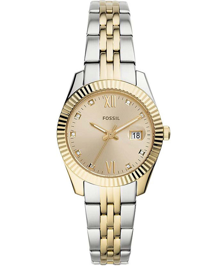 Часы Fossil FB-02 ES4949 — женские, бежевый