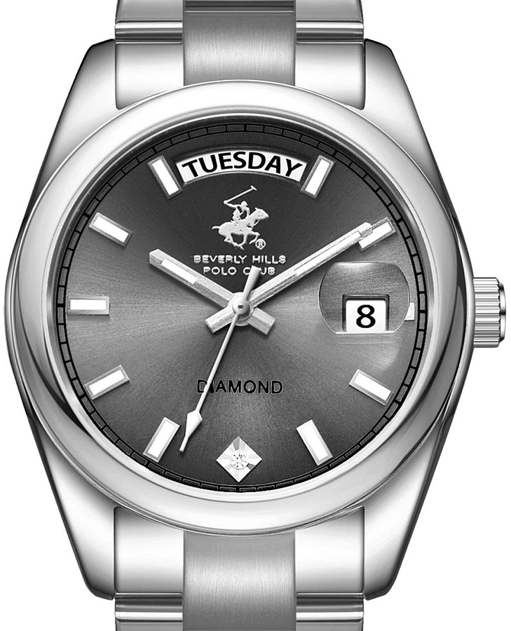 Часы Beverly Hills Polo Club BP3709X.350 — кварцевые, сталь металл