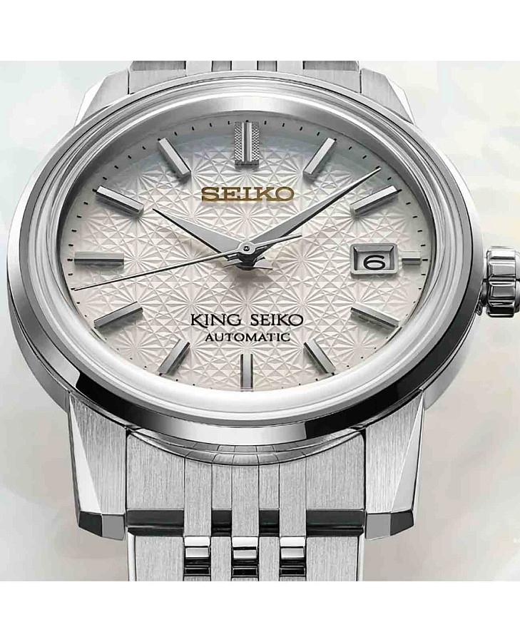Часы Seiko King Seiko SJE095J1 — мужские, серебристый