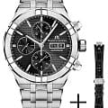 Швейцарские механические часы Maurice Lacroix Aikon Automatic Chronograph AI6038-SS002-330-2