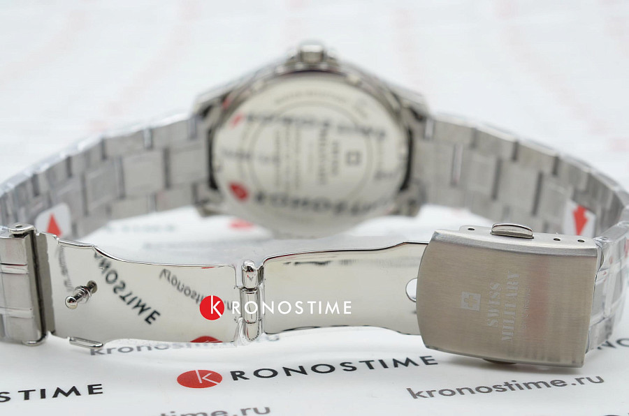 Часы Swiss Military by Chrono Сверхточные SM30200.18 — мужские, серебристый