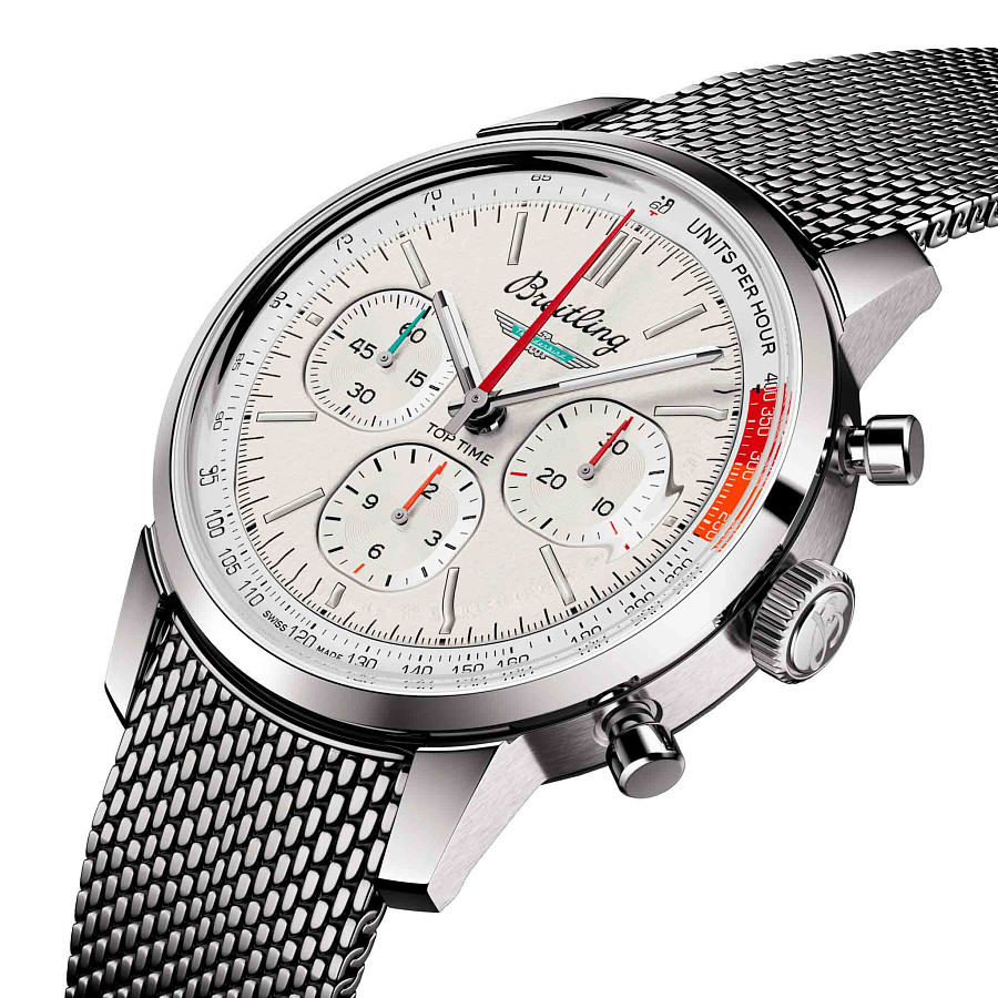 Часы Breitling Top Time B01 Ford Thunderbird AB01766A1A1A1 — мужские, нержавеющая сталь