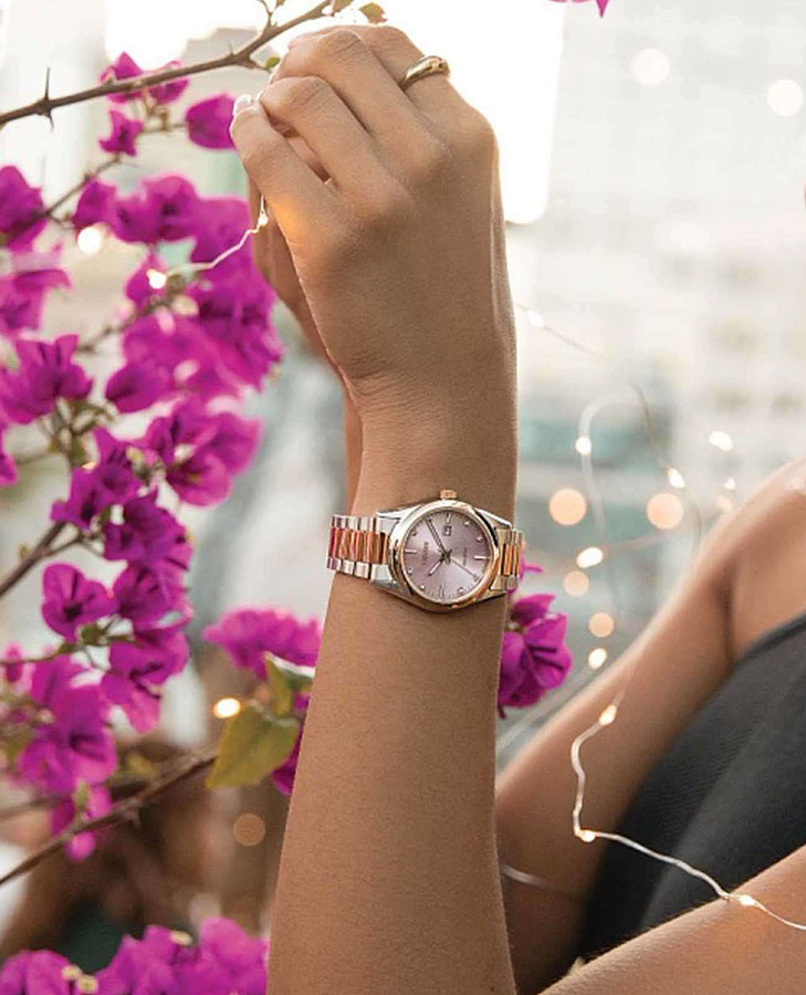Часы Citizen Eco-Drive EW2706-58X — Япония, кварцевые