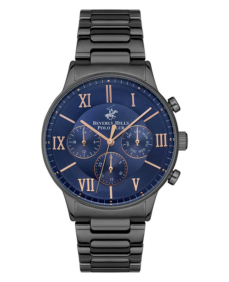 Часы Beverly Hills Polo Club BP3314X.090 — мужские, синий