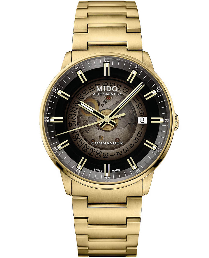 Часы Mido Commander Gradient M021.407.33.411.01 — мужские, черный
