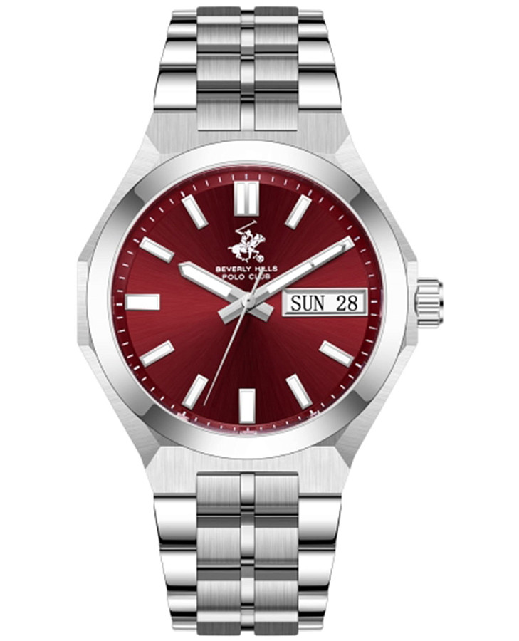 Часы Beverly Hills Polo Club BP3912X.380 — мужские, красный