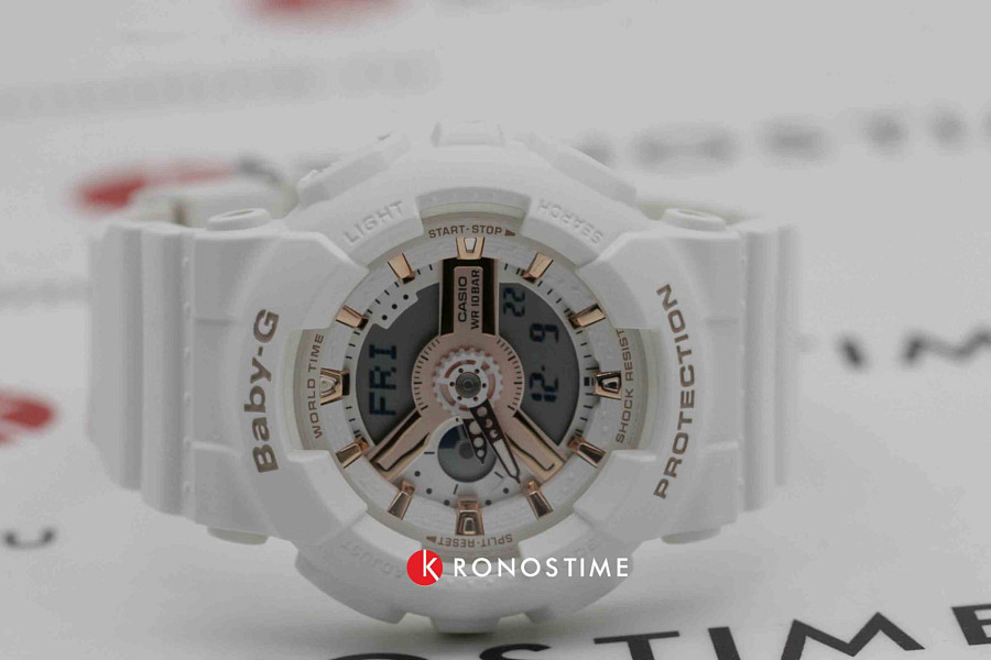 Часы Casio Baby-G BA-110RG-7A — женские, пластик
