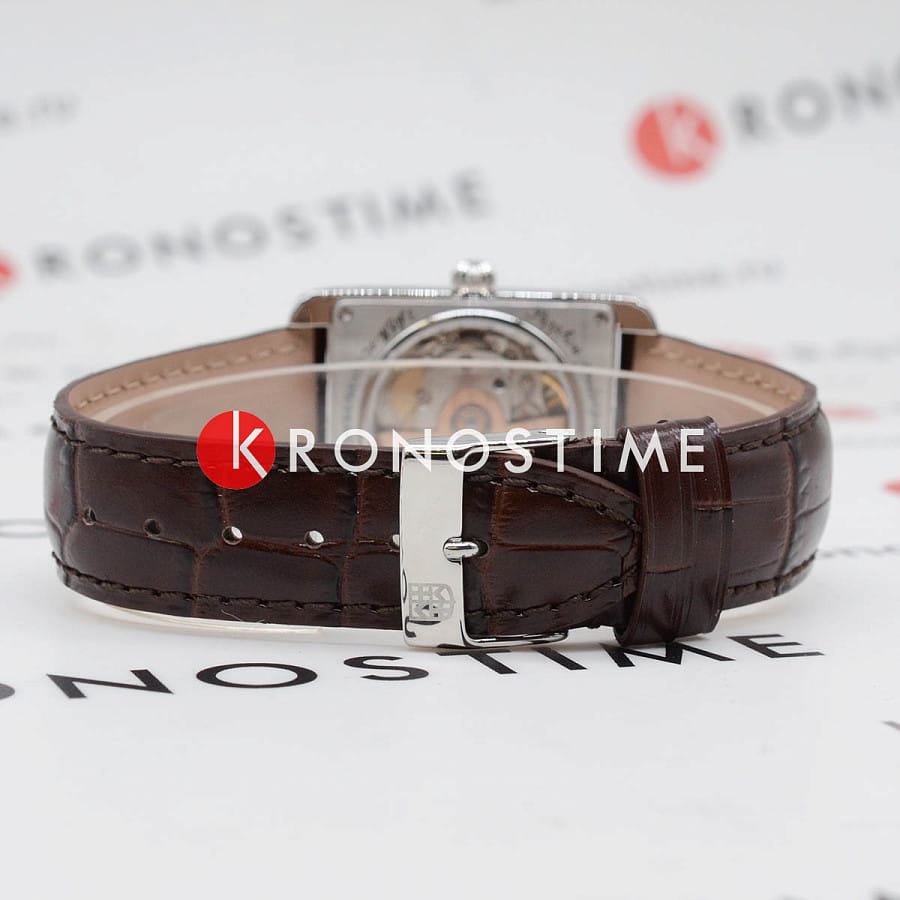 Часы Frederique Constant Classics Carree Automatic FC-303SAL4C6 — кожаный, мужские