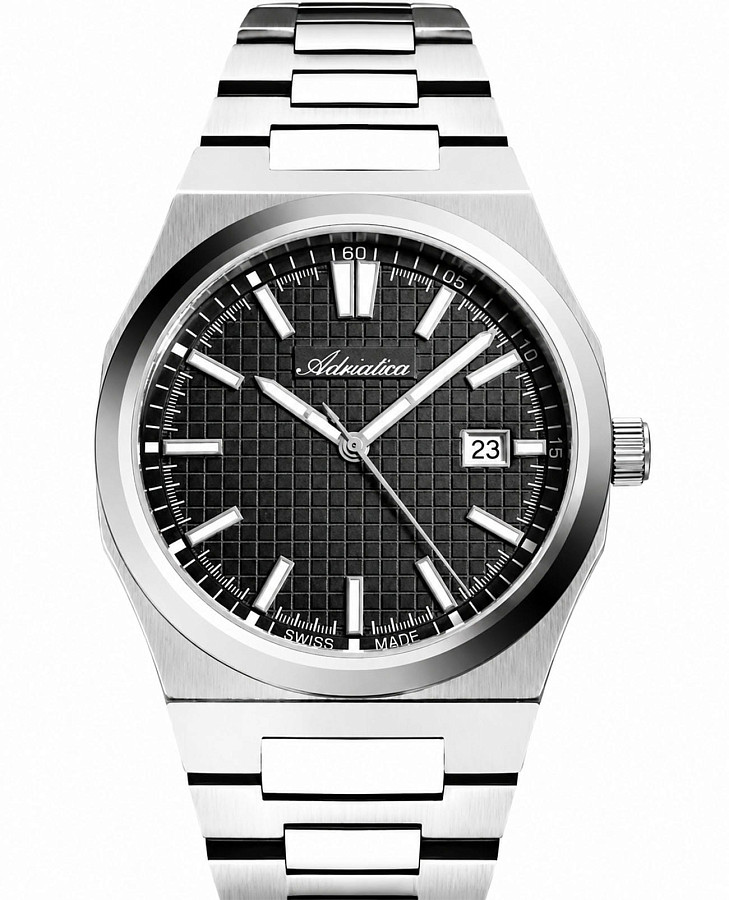 Часы Adriatica A8326.5116Q — мужские, черный