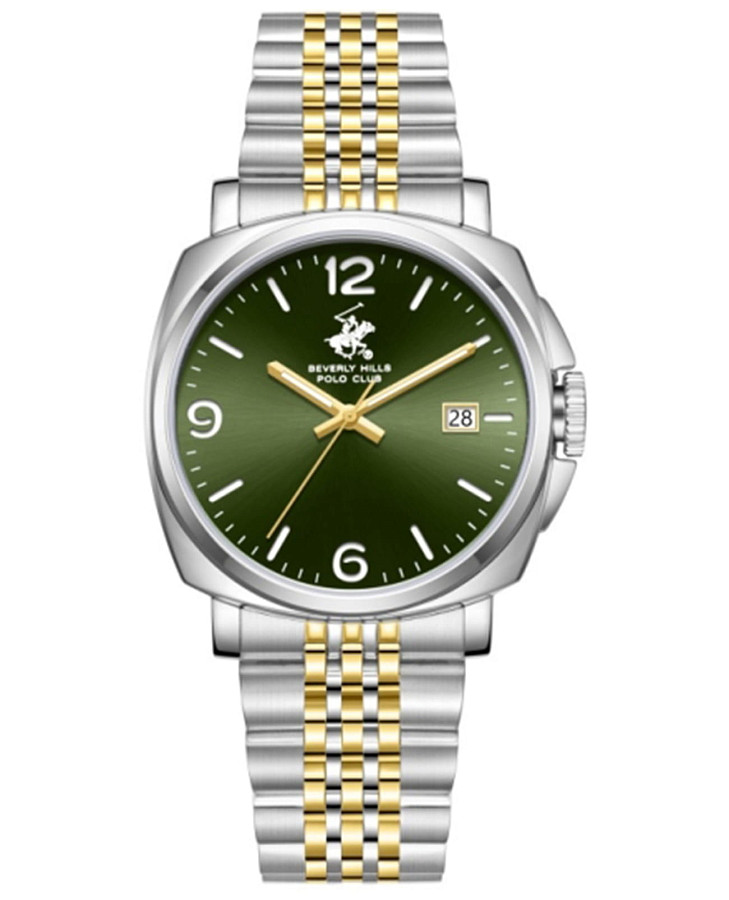 Часы Beverly Hills Polo Club BP3928X.270 — мужские, зеленый