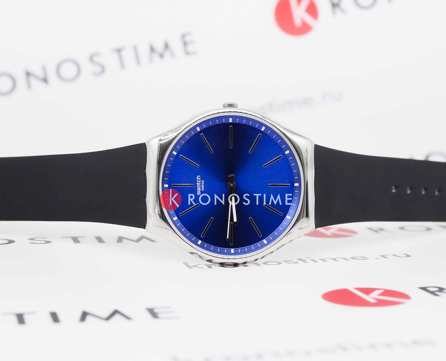Часы Swatch Skin Irony 42 SS07S125 — кварцевые, сталь металл