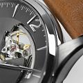 Швейцарские механические наручные часы Hamilton Jazzmaster Open Heart Auto H32705581, фото 4