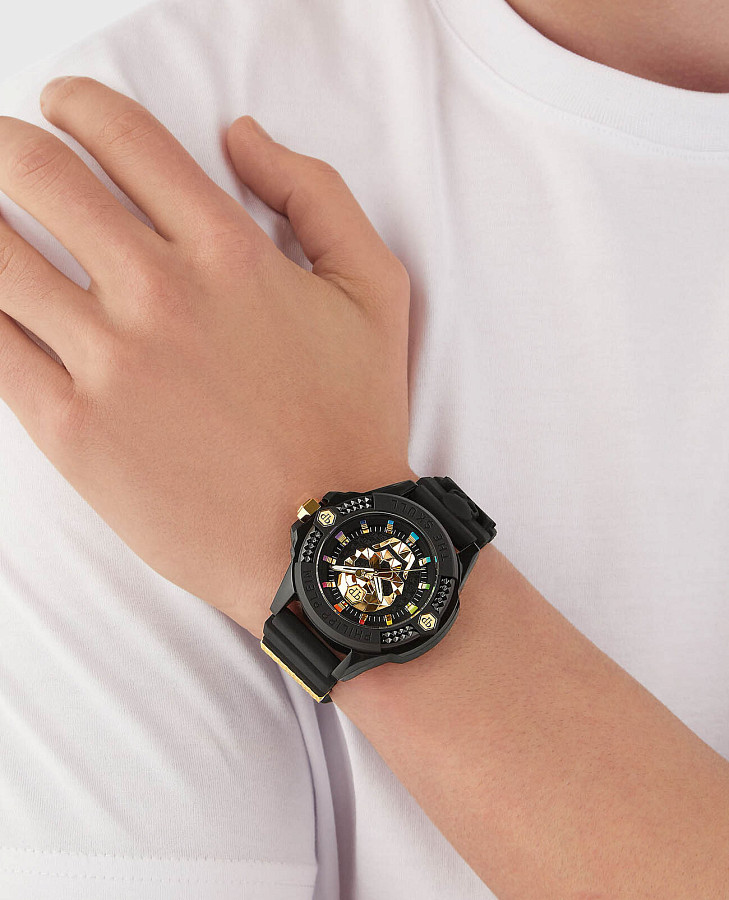 Часы Philipp Plein The Skull Ecoceramic PWUBA0223 — кварцевые, керамика