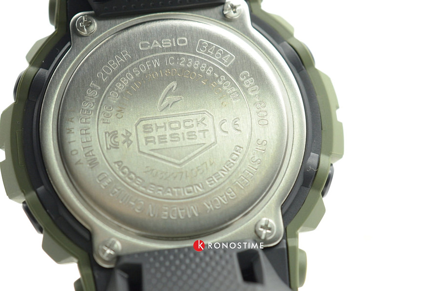 Часы Casio G-Shock GBD-800UC-3 — Япония, электронные