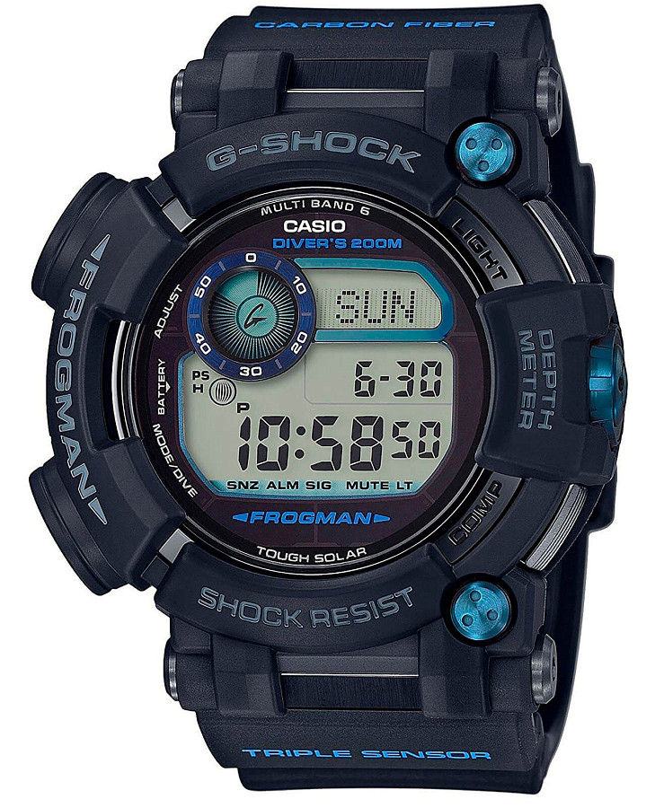 Часы Casio G-Shock GWF-D1000B-1E — мужские, серый