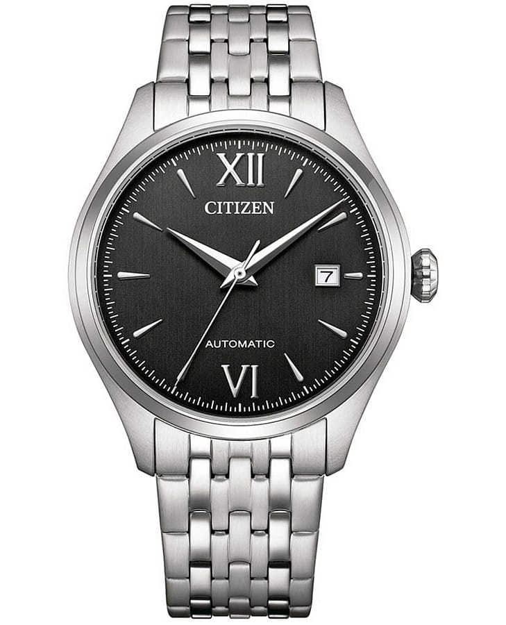 Часы Citizen Automatic NJ0240-55E — мужские, черный