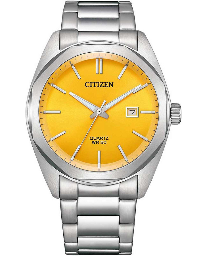 Часы Citizen Basic BI5110-54Z — мужские, желтый