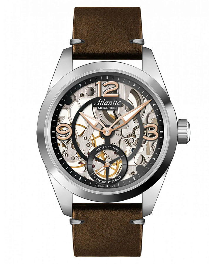 Часы Atlantic Seaflight Skeleton Limited Edition 70950.41.69R — мужские