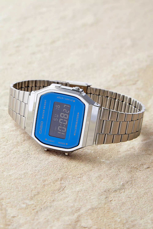 Часы Casio Vintage A168WEM-2BEF — металл сталь, Япония