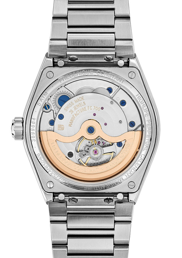 Часы Frederique Constant Highlife Perpectual Calendar Manufacture FC-775N4NH6B — сталь металл, Швейцария