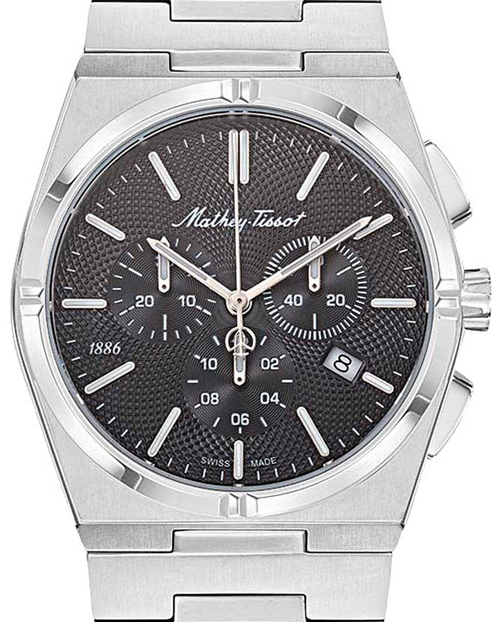 Часы Mathey-Tissot Zeus H118CHAN — кварцевые, металл сталь