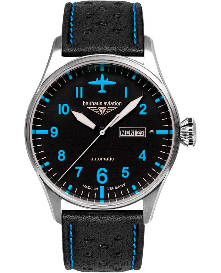 Часы Bauhaus Aviation Flight Control 27663 — мужские, черный