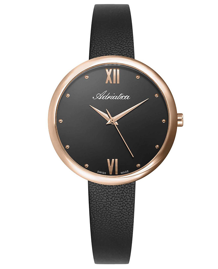 Часы Adriatica A3632.9284Q — женские, черный